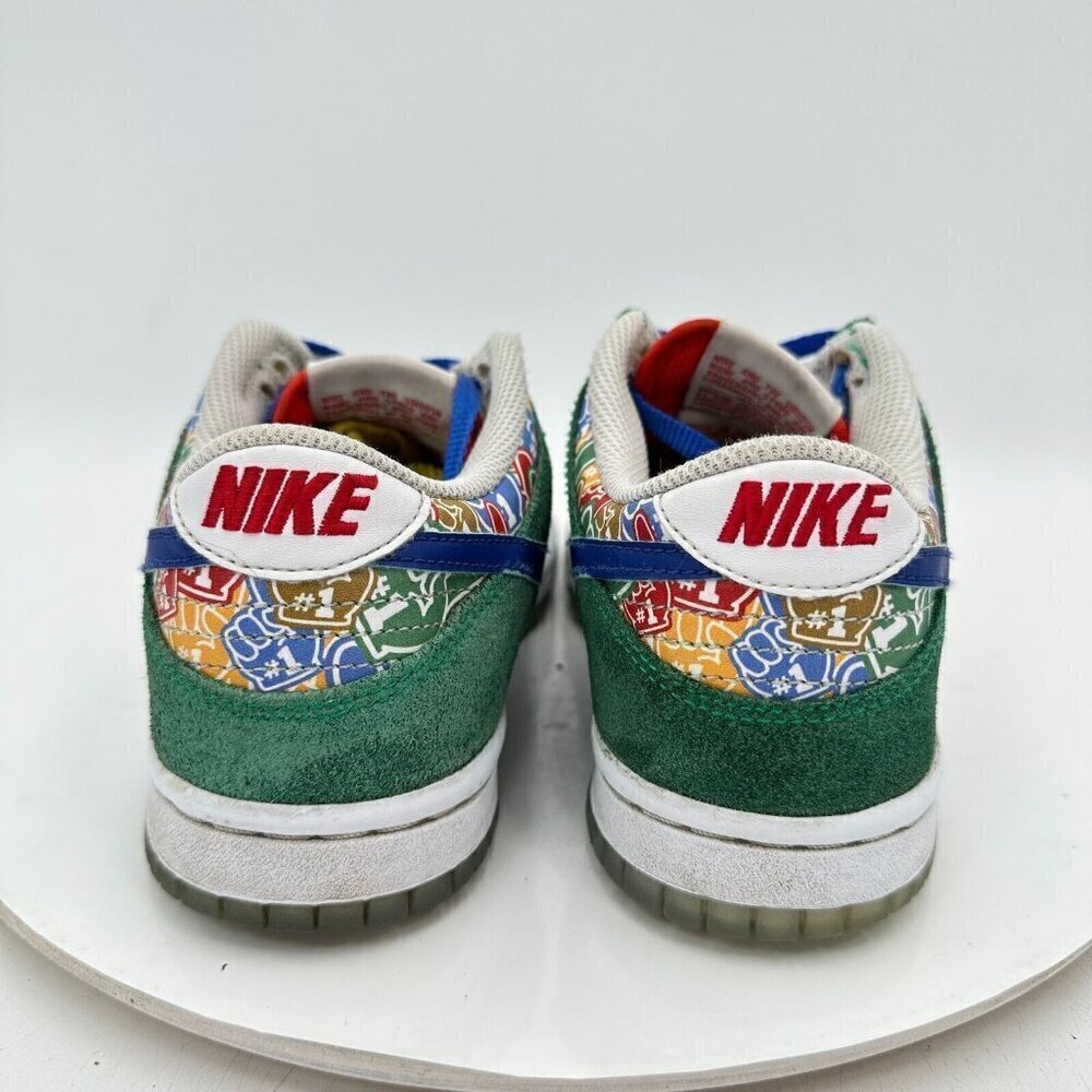 Nike Dunk Low Foam Youth Size 4.5Y Women 6 DZ5299-300 Finger Stadium Green Shoes - Picture 6 of 13